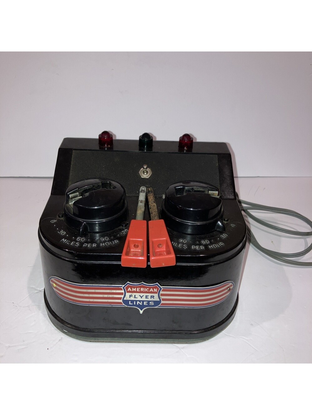 Vintage AMERICAN FLYER 18B 175 WATT TRANSFORMER -WORKS